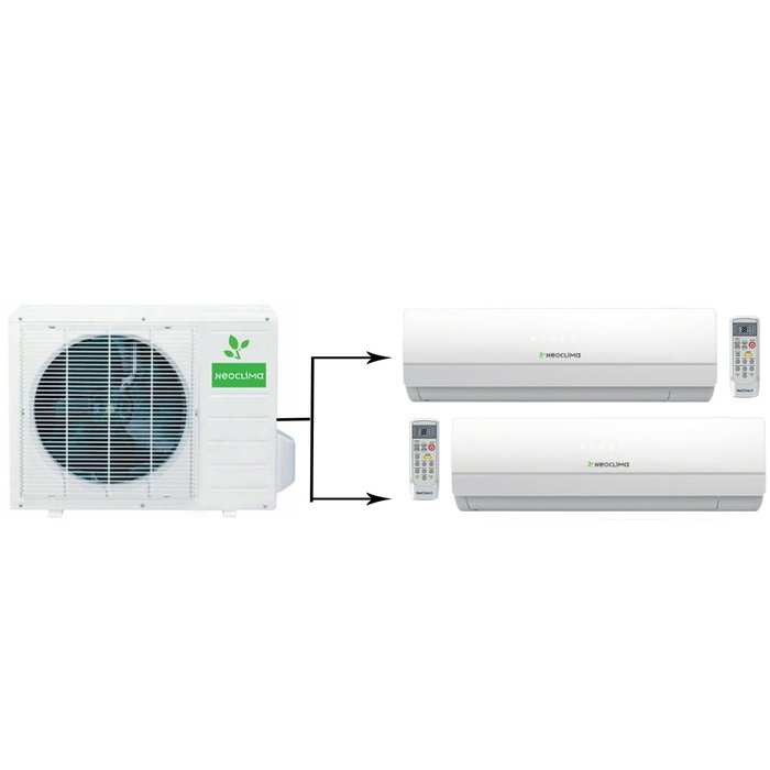 ������ �����-������� �� 2 ������� Neoclima NUM-18Q2/NS-09W*2��